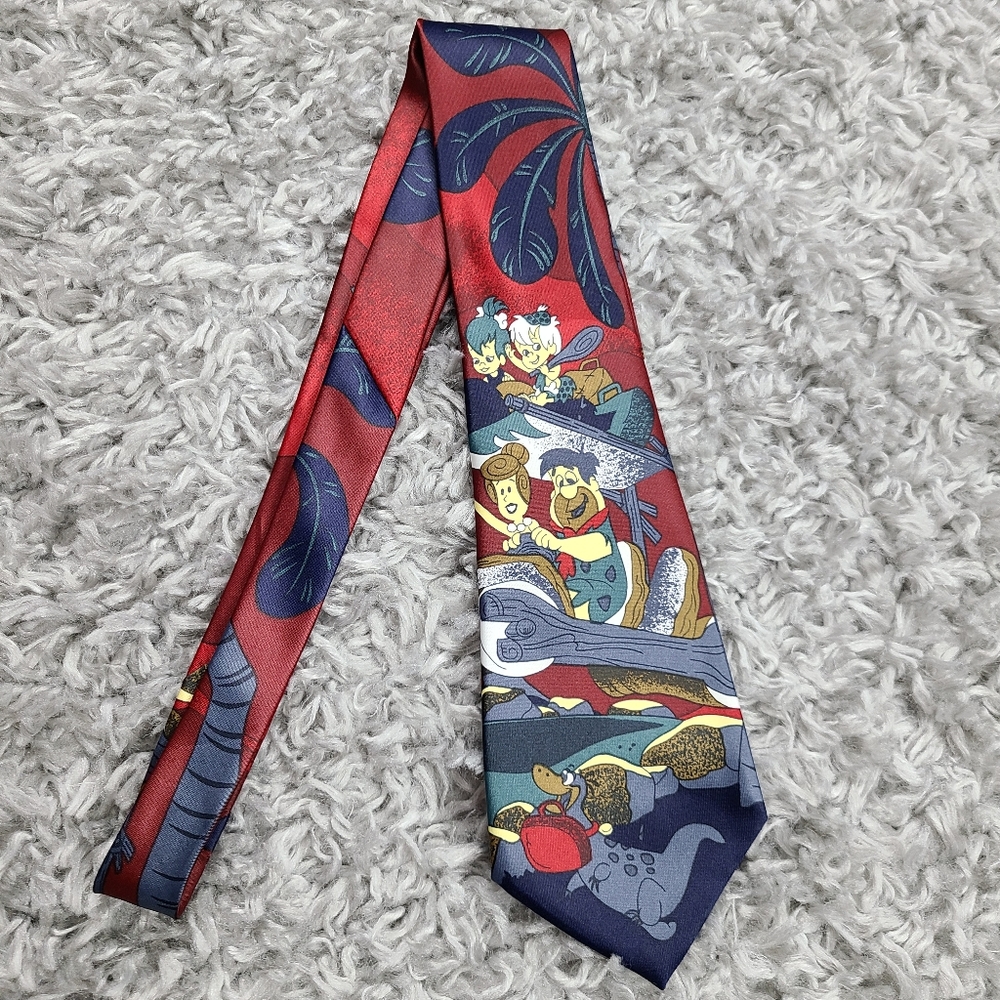 Mercedes Men's Flintstones Tie Standard Size